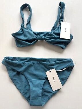 Mikoh Bikini Set NWT - Parasol Blue XS